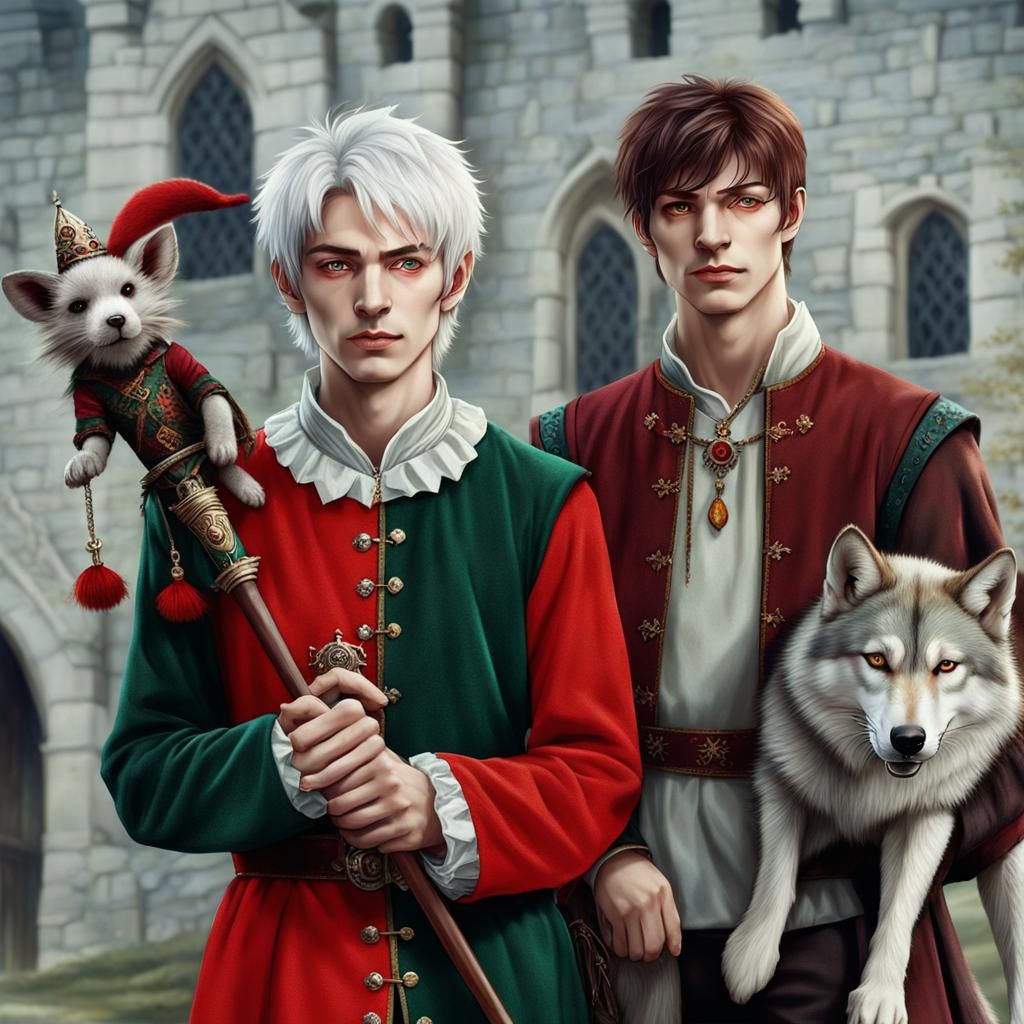 The Fool, Fitz and Nighteyes - The Farseer Trilogy
