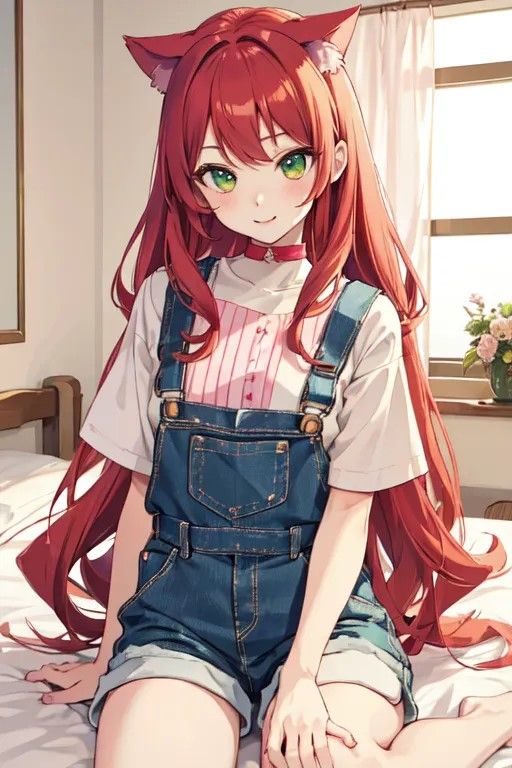 Akane wearing shortalls (PFP)
