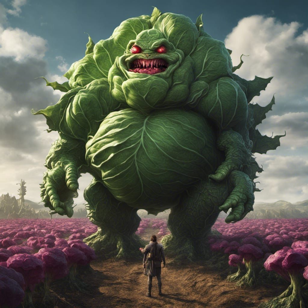Savage cabbage AI Generated Artwork NightCafe Creator