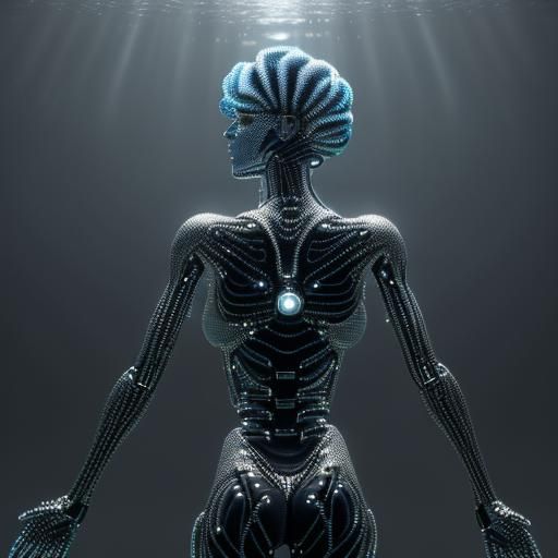 A masterful centerfold, sprawling, augmented with airbrushed...