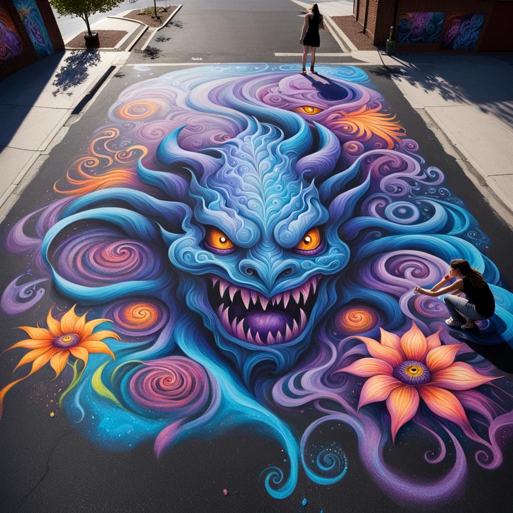 The flower monster