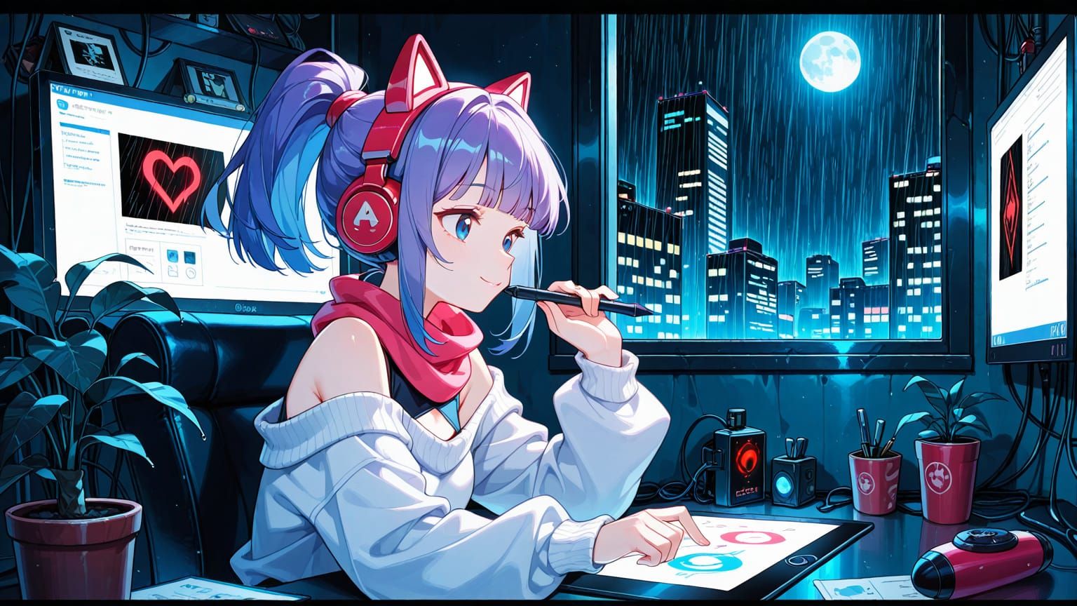 Cybercute LoFi Mood  by @EternaSky