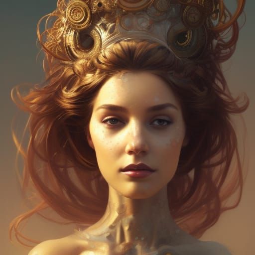 Ashtar Empress - AI Generated Artwork - NightCafe Creator