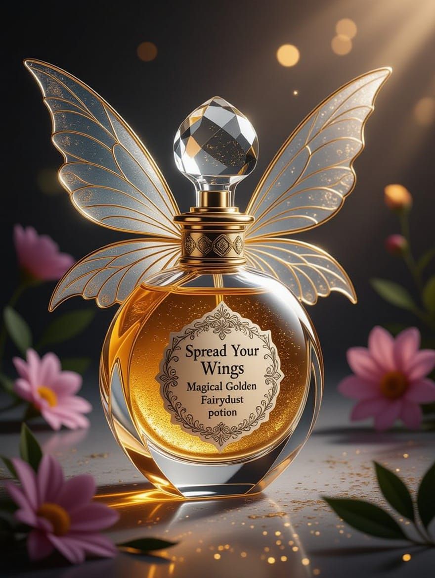 This potion makes you grow wings  by @Bookpunked