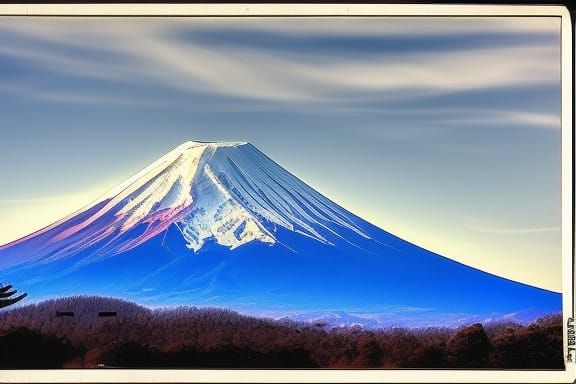 Mount Fuji - AI Generated Artwork - NightCafe Creator