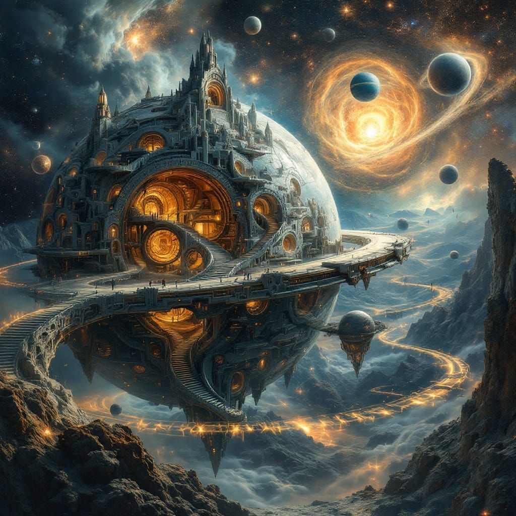 cosmic realm   by @Matt