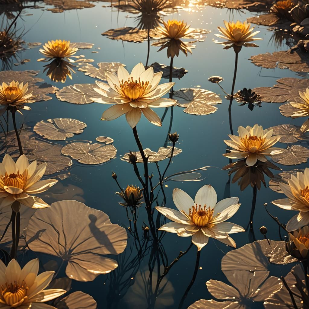 A upclose professional image that creates a luminous double ...