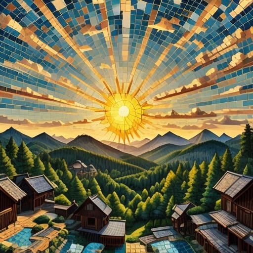 Tile Sunshine1-5