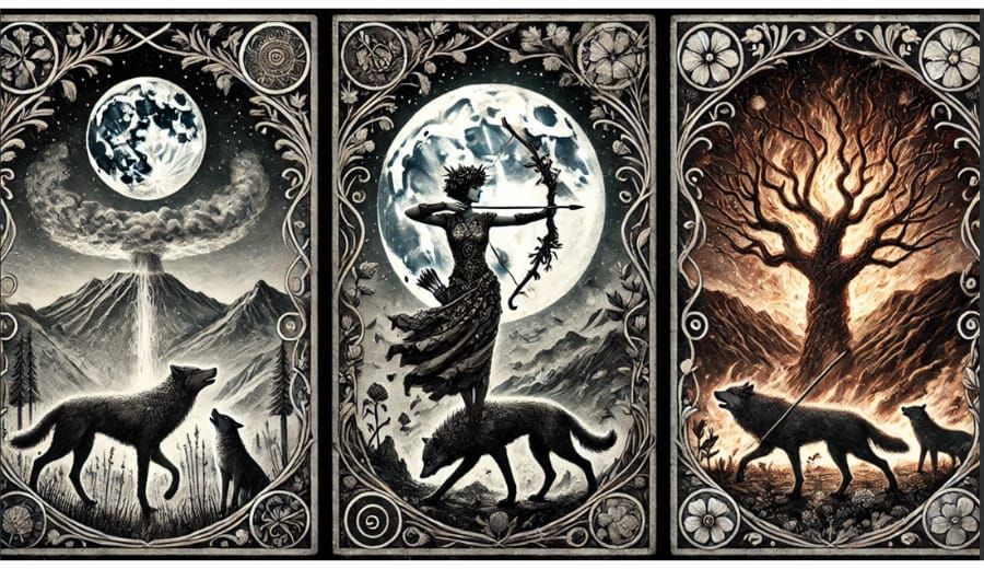 Triptych - Tarot