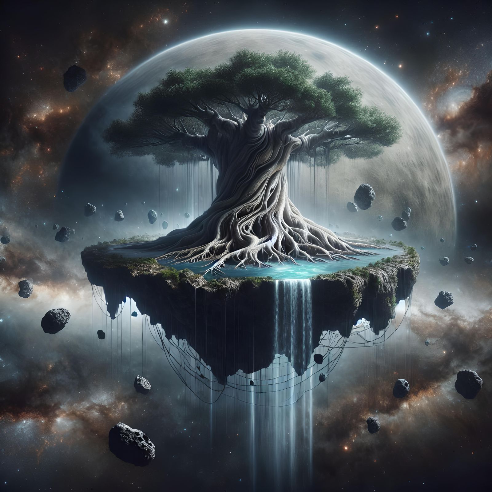 Even After everything is gone the Yggdrasil still remains  by @Amber Alder