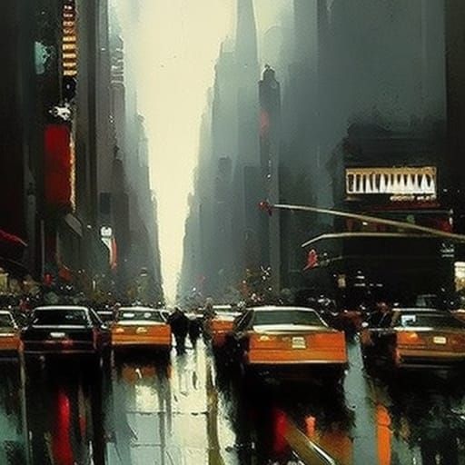 Rainy day  by @VillainousMoth