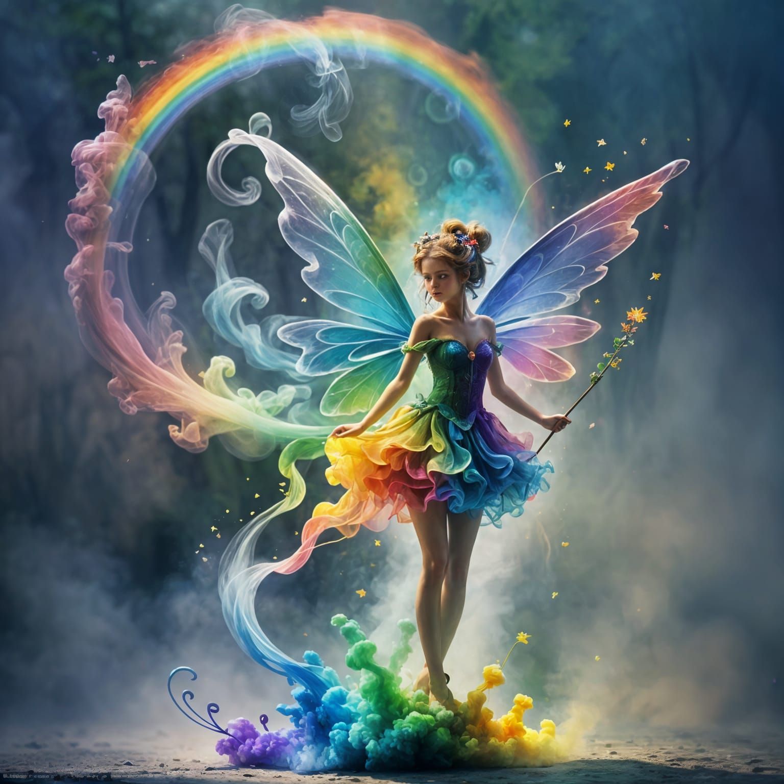 Born to the rainbow  by @Incitatus