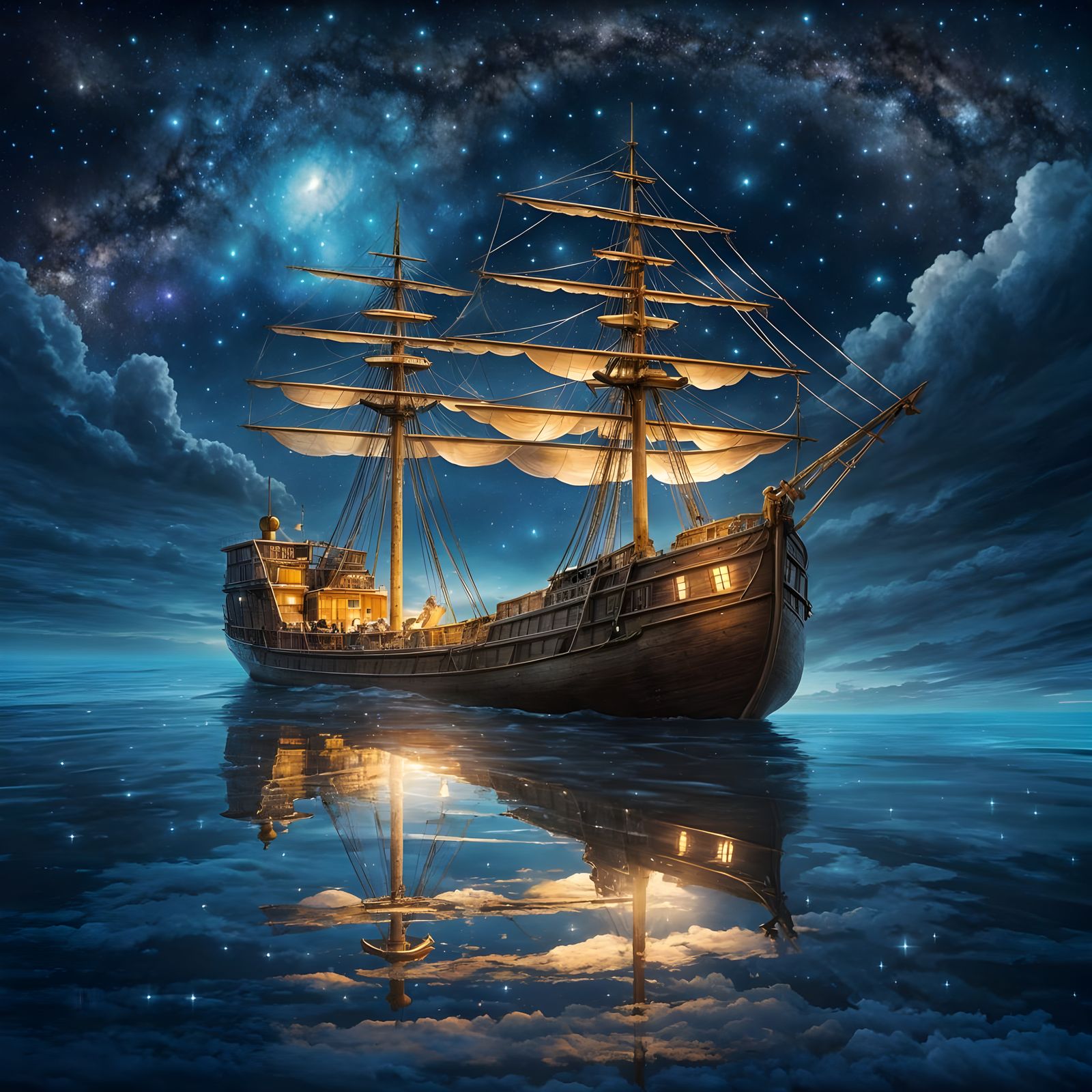 Milky Way Cruise  by @Shelly