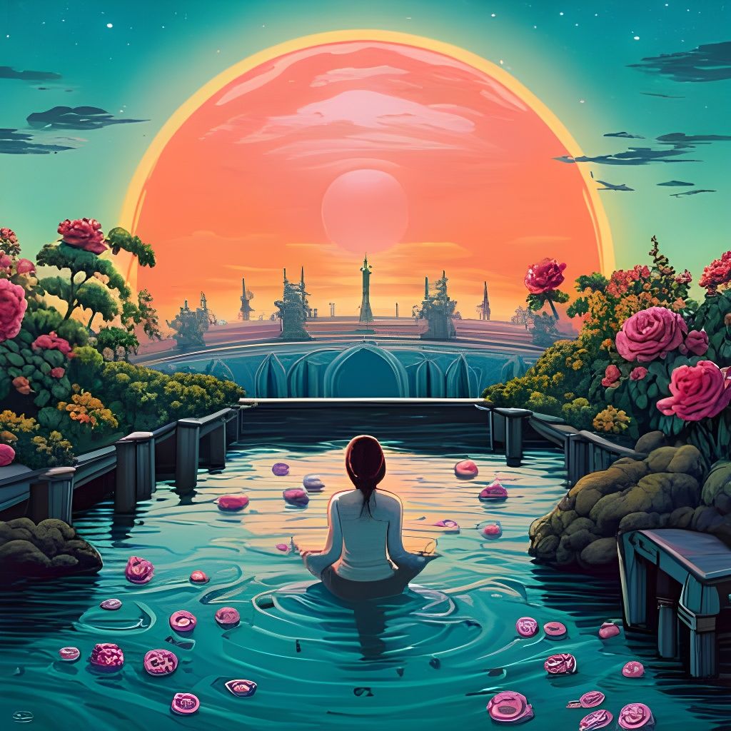 Meditation   by @Axaliaa