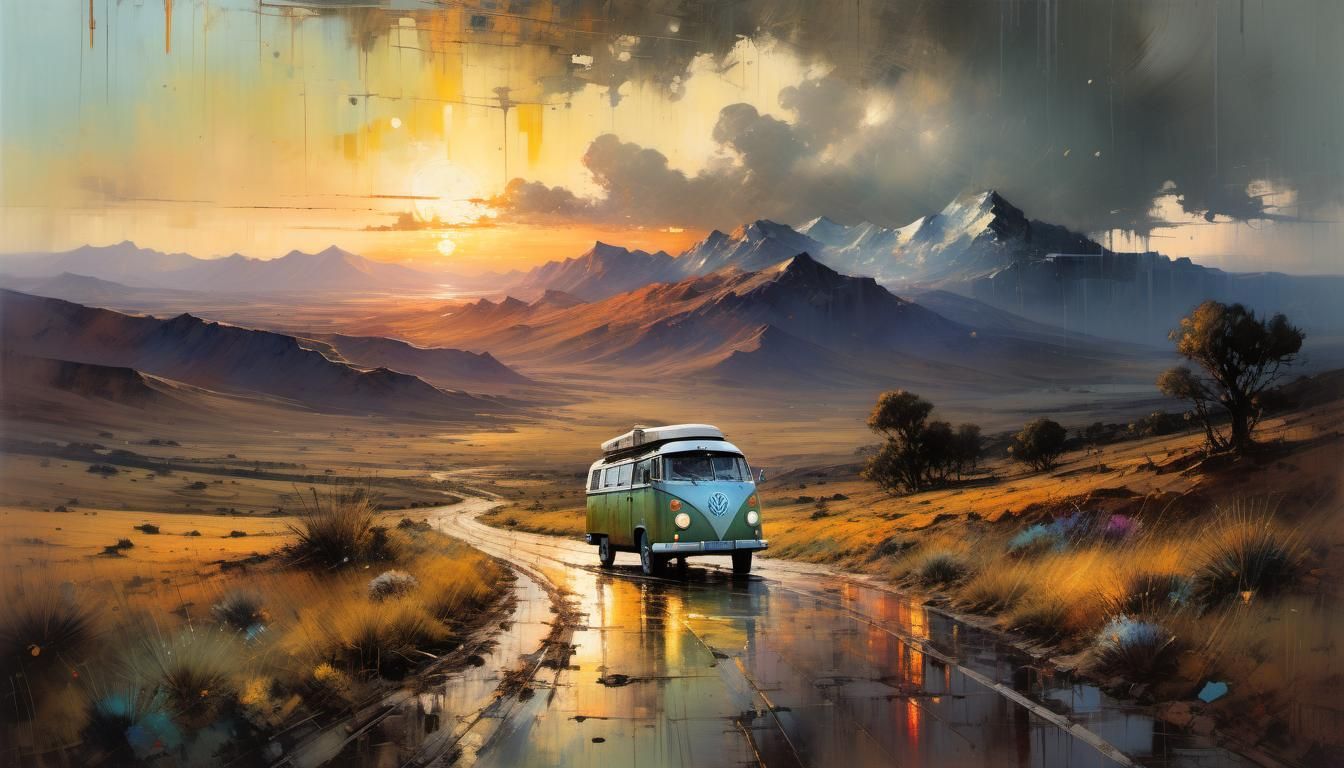 The Great Road Trip  by @Superbear