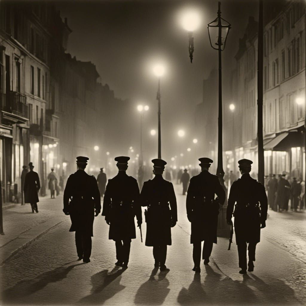 Police on the street