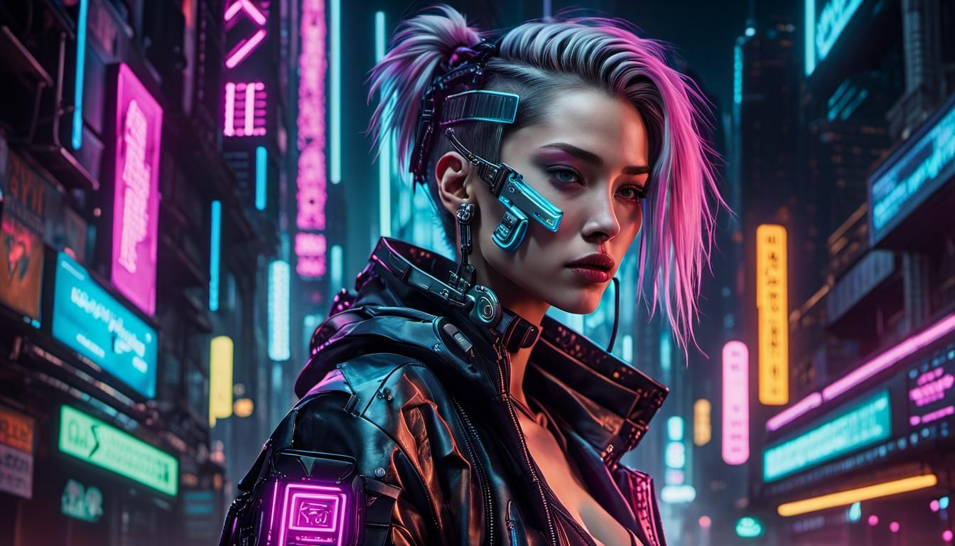 Cyberpunk - AI Generated Artwork - NightCafe Creator