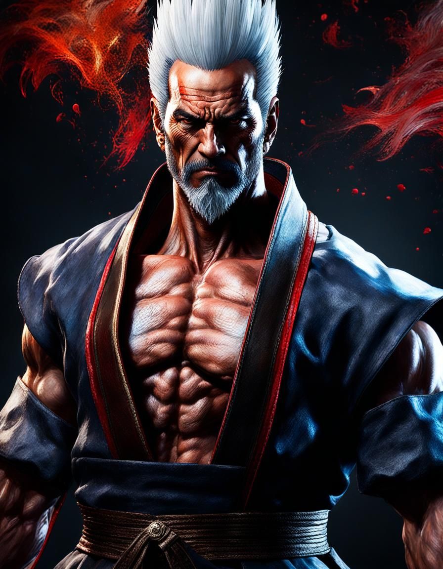 Heihachi - Tekken 7 Pt. 2 - AI Generated Artwork - NightCafe Creator