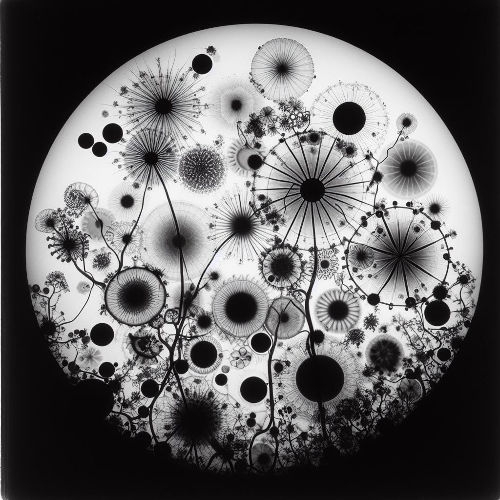 Black & White Rayograms