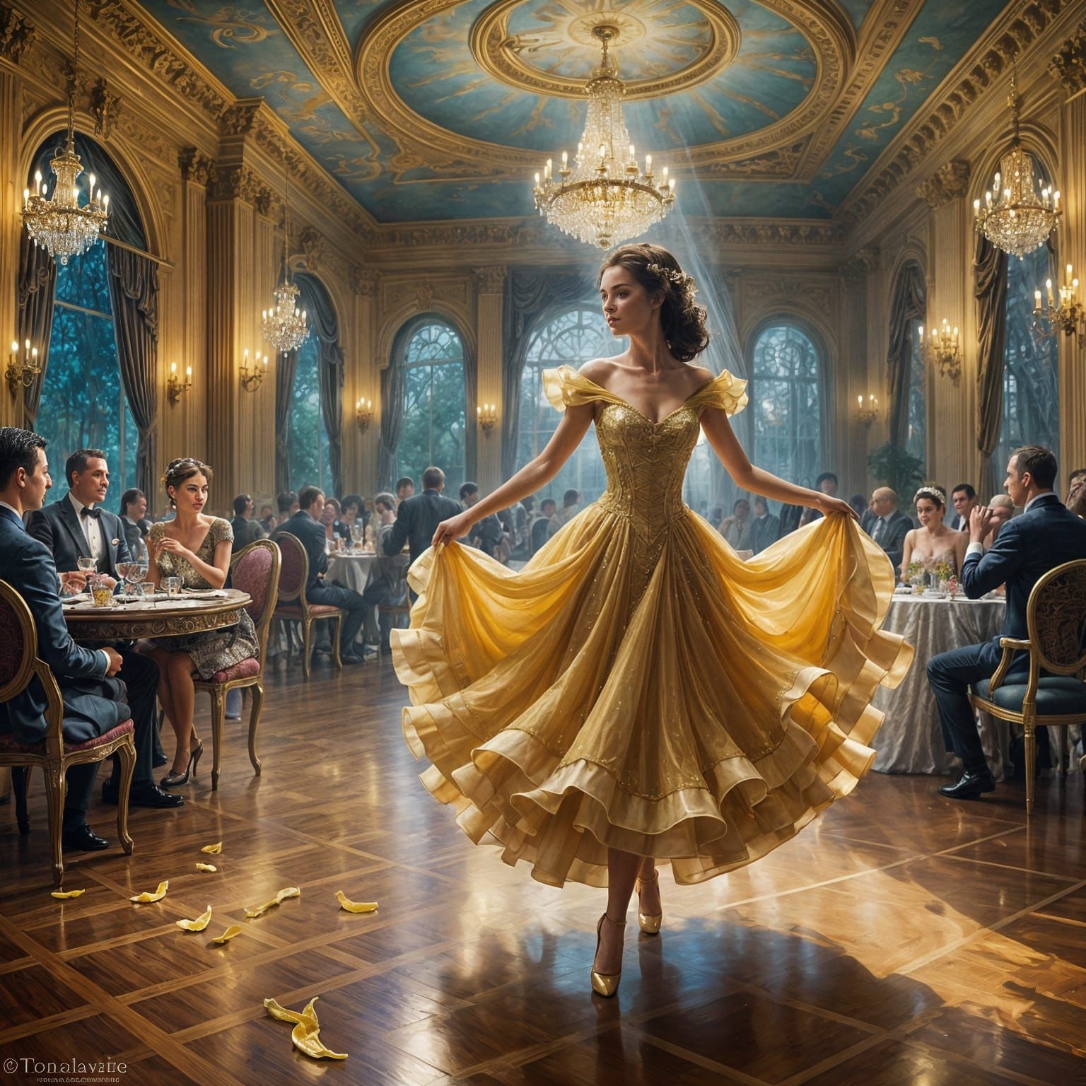 Life is like dancing on banana peels! 8-)