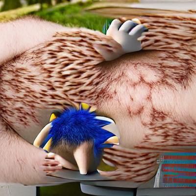 sonic the hedgehogs skinsona