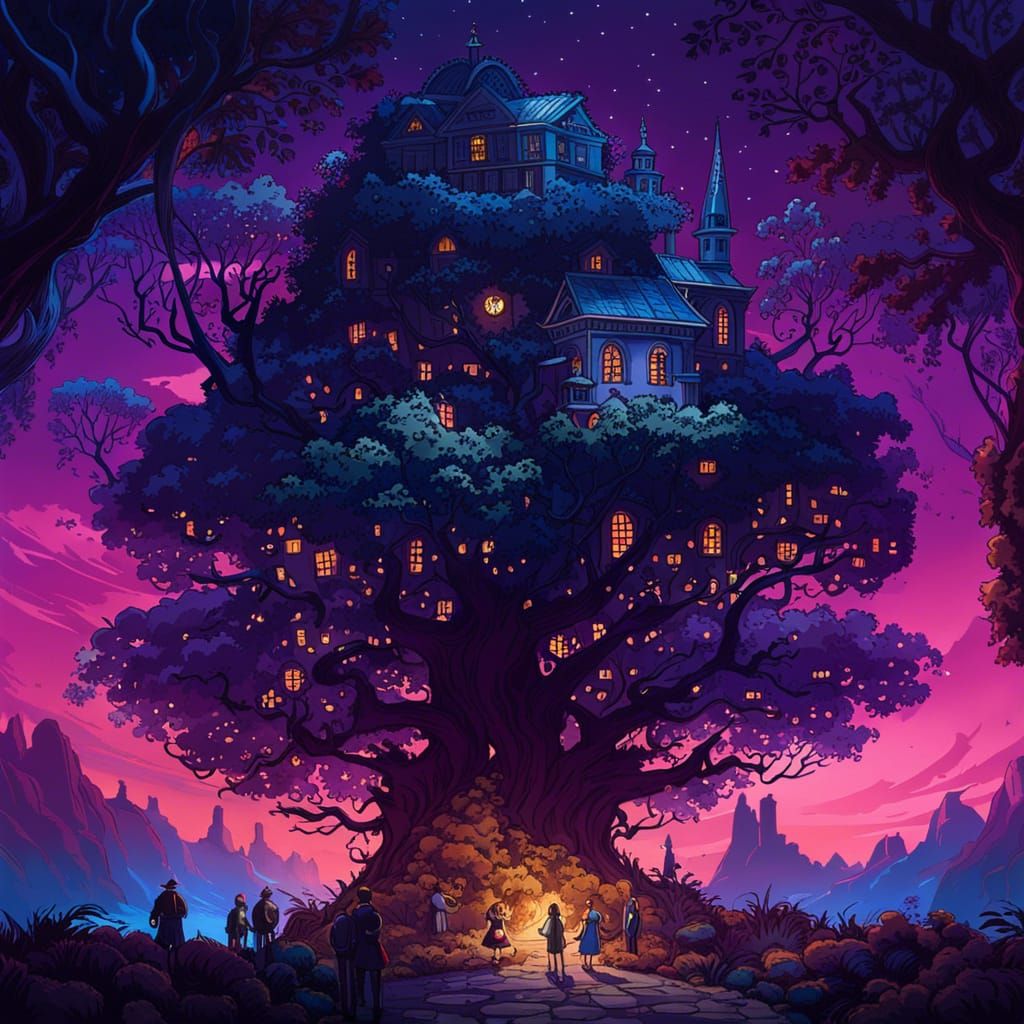 Tree of Peace  by @Mind Art