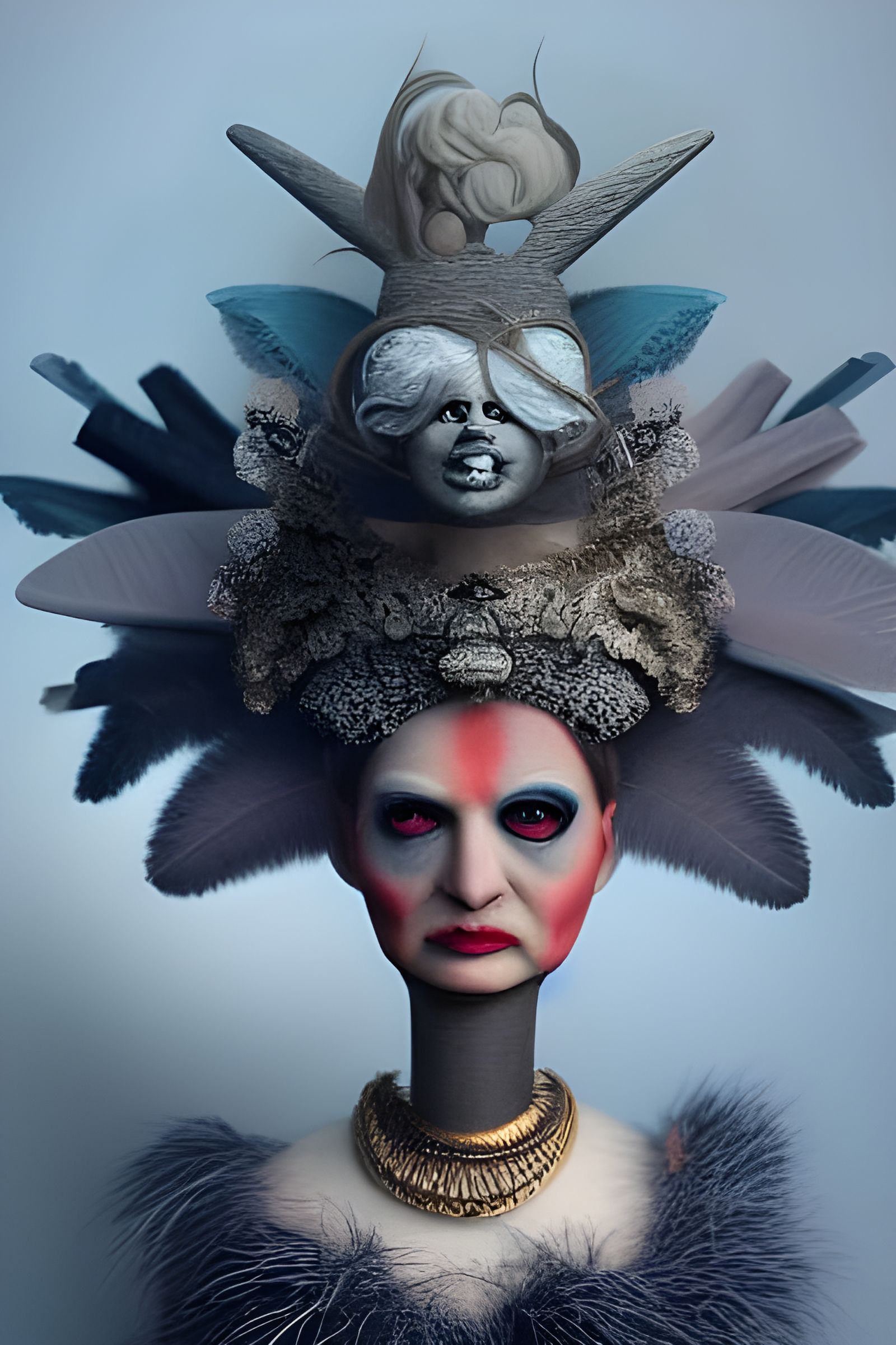 doll experiment -facial expressions