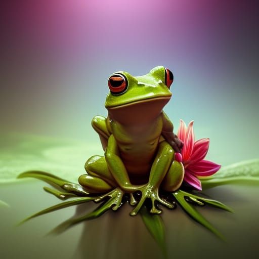 The amphibian AI Generated Artwork NightCafe Creator