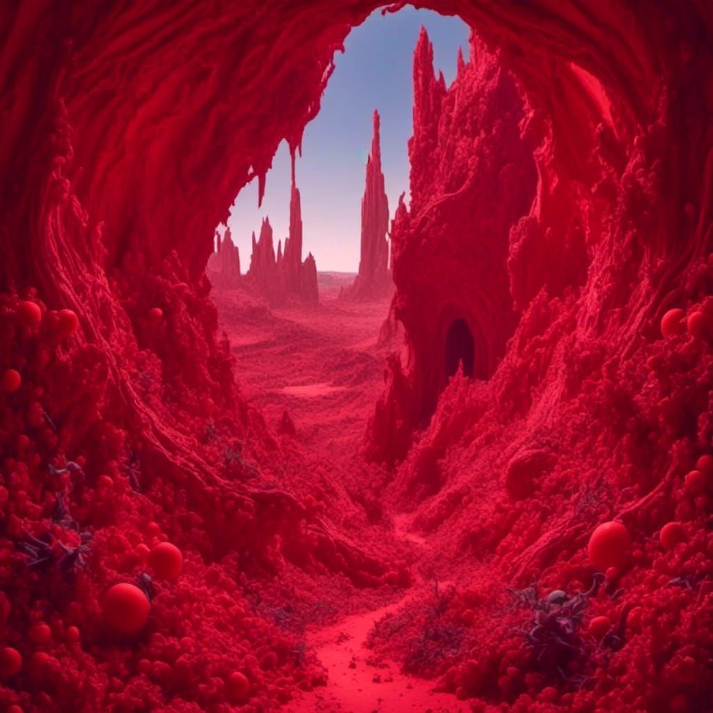 <lora:Red Ring:1.0> Desert canyon 