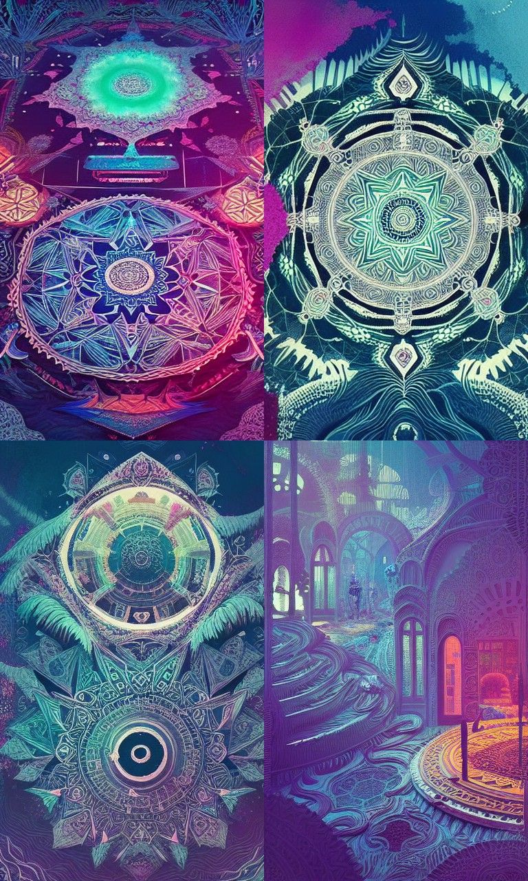 Cocaine mandala