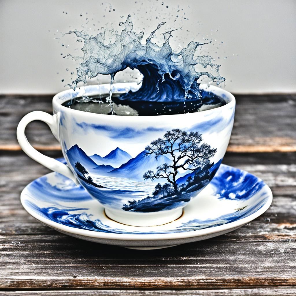 storm in a tea cup