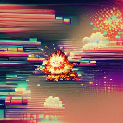 Retro explosion 