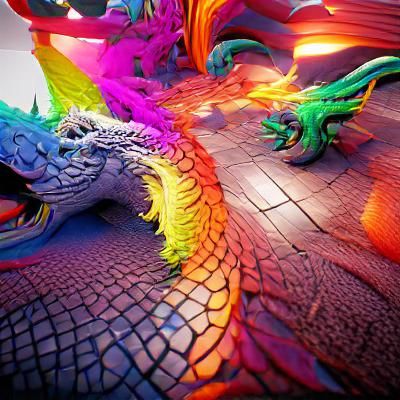 colorful dragon