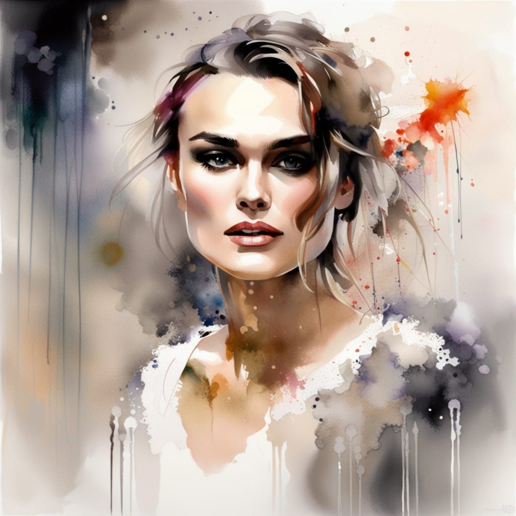 Keira Knightley - AI Generated Artwork - NightCafe Creator