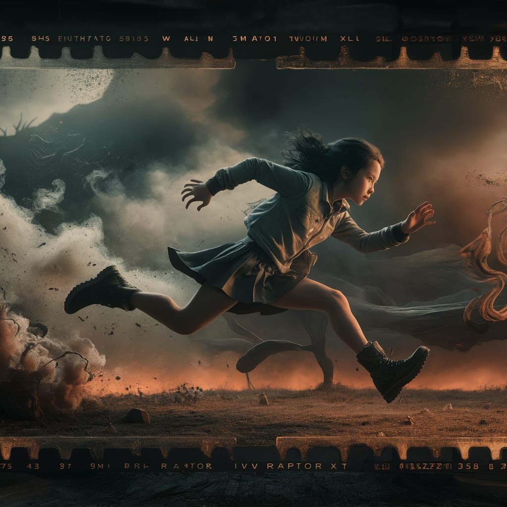 Running out of Time and Space  by @mysteryartist