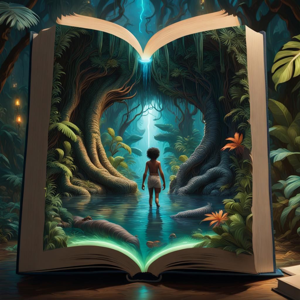 The Infinity Book in A Jungle.  by @Omimimo