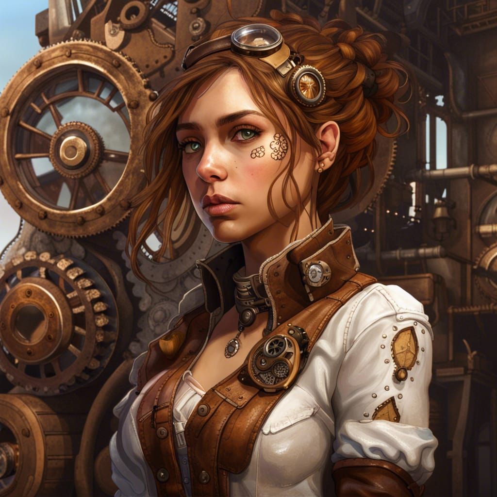 Steampunk 004 - AI Generated Artwork - NightCafe Creator