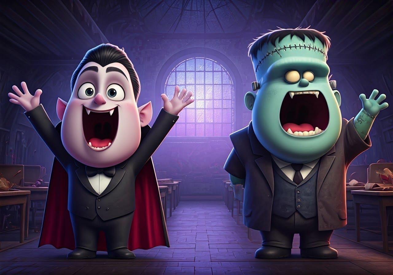 Welcome to spooky class!  by @ukimalefu