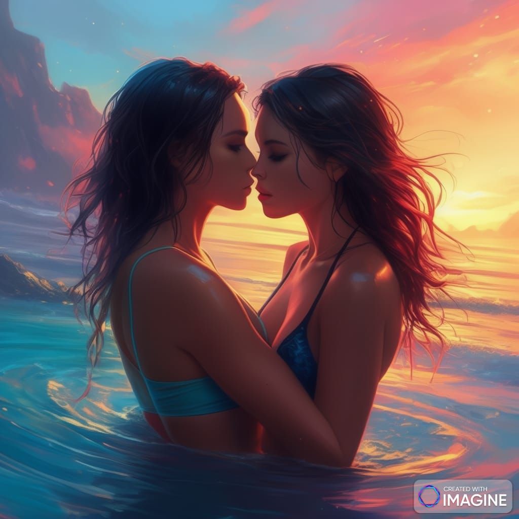 two women assesing each other 7