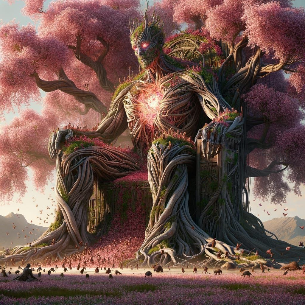 An ancient forest god 