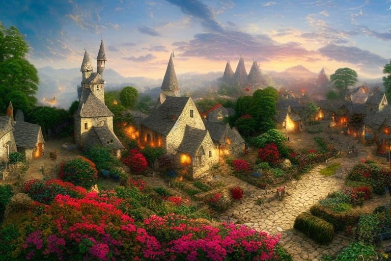 A quiet village