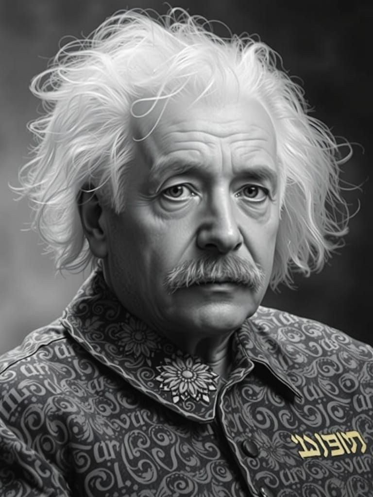 Golden Hebrew "Shalom" Calligraphy in Ornate Style