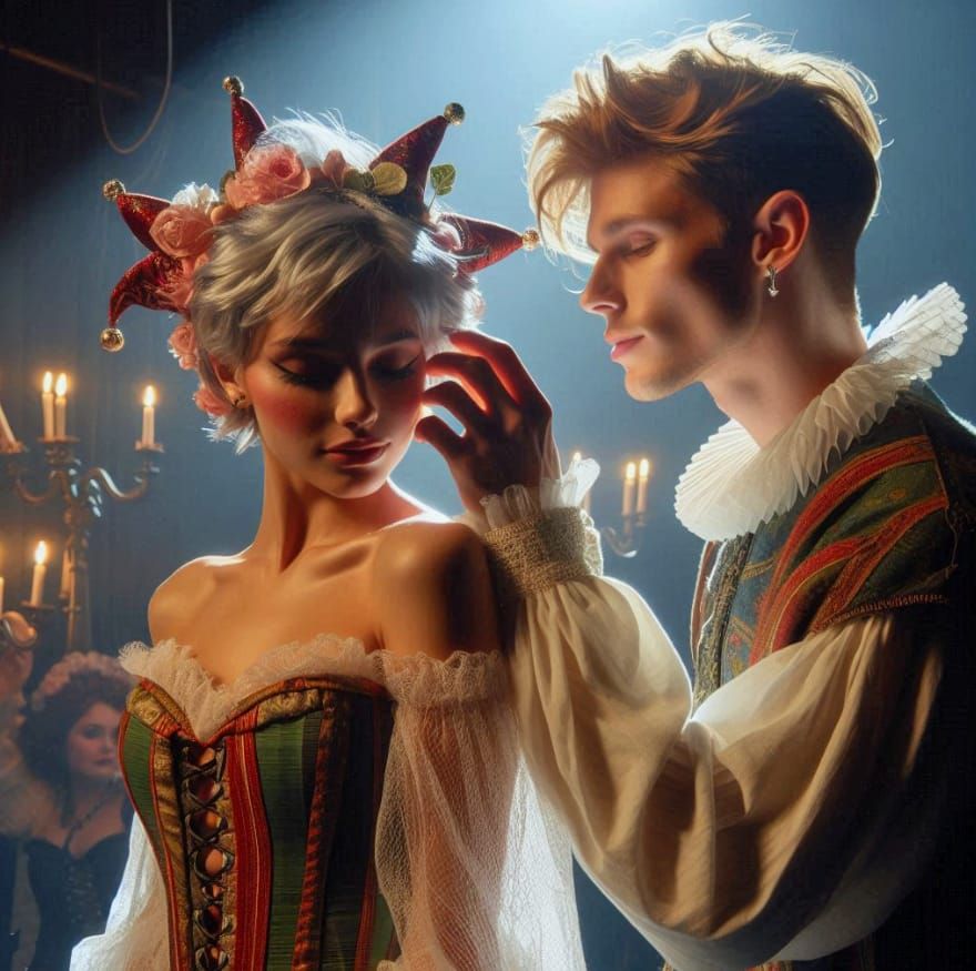 Meanwhile, in the backstage