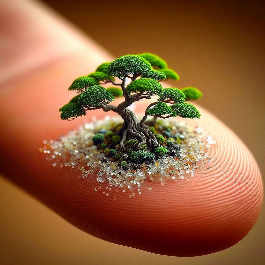 My tiny bonsai tree