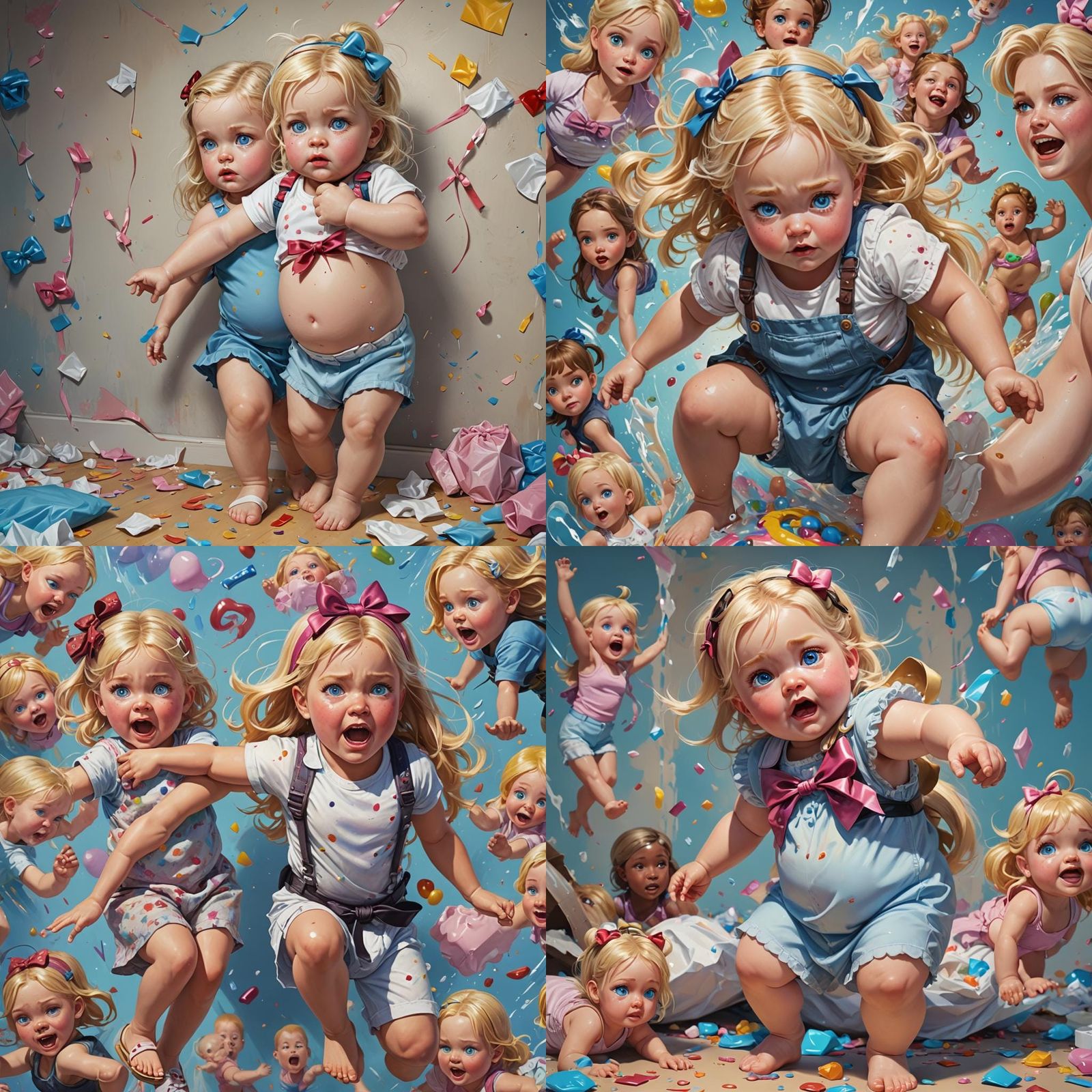 Man gets trapped in little chubby 6 year old girls body and ...