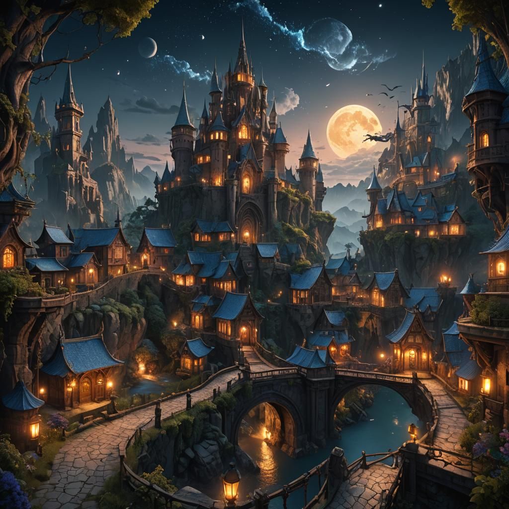 A visual journey at night