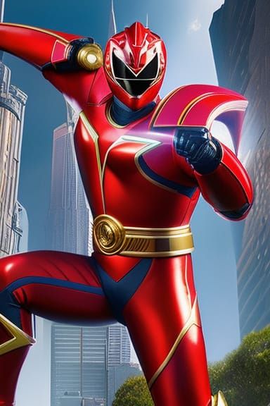 When I was growing up, I dreamed of being the Red Ranger