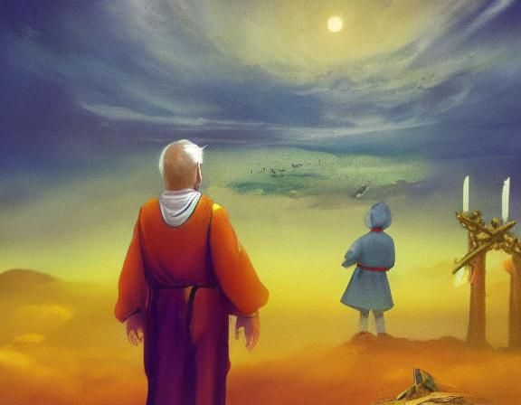 "The kingdom is spread out upon the earth, and people don't ...