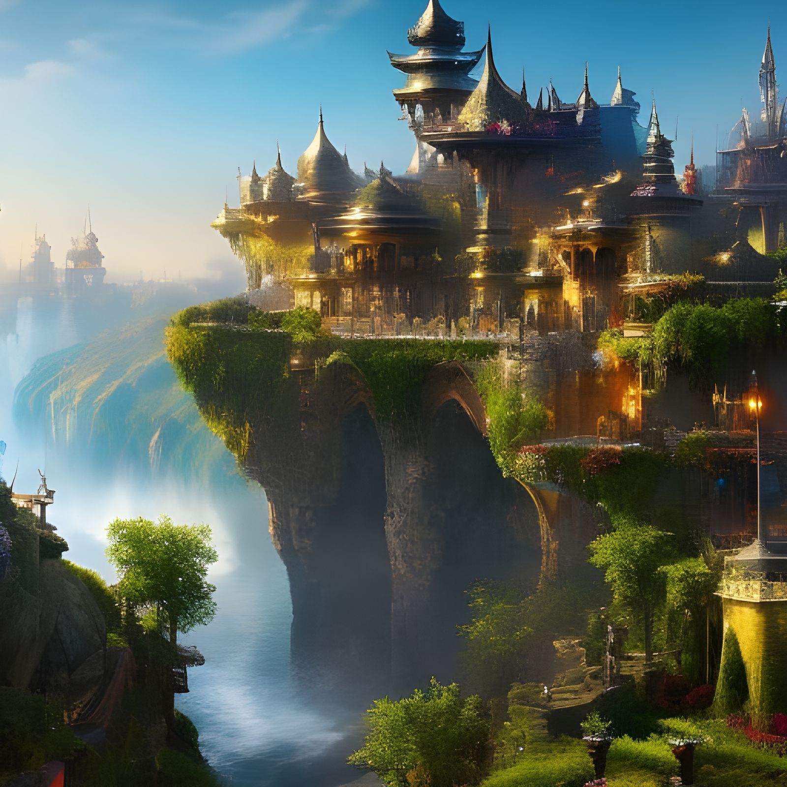 Beauclair in the fairytale Duchy Toussaint   by @SirHeckerich