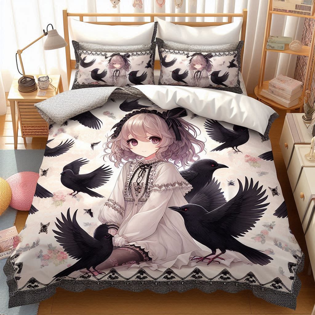 Raven bedsheets